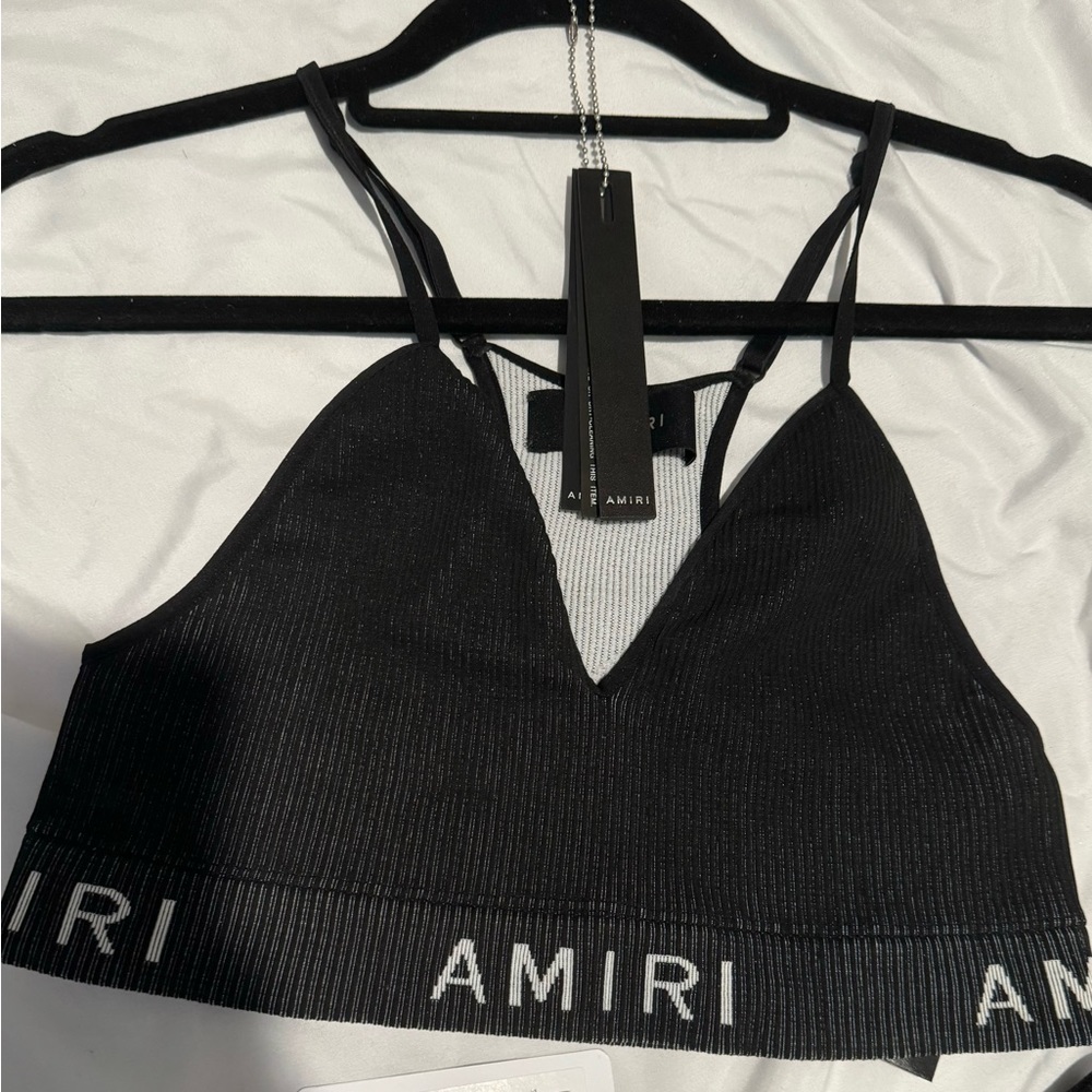 (SOLD) Amiri Logo Jacquard Ribbed Set